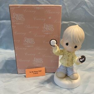 Precious Moments Figurine with Cookie